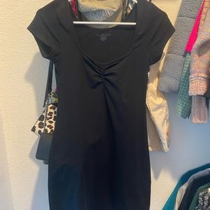 Brandy Melville Black Mabel Dress